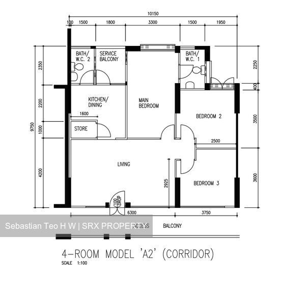Blk 910 Hougang Street 91 (Hougang), HDB 4 Rooms #530407951